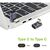 Techly USB-C Adapter Male Female Angled 90 40Gbps 4K and 8K