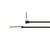 PYTHON Audiokabel 4-pol / 3.5mm Klinke gewinkelt 0.5m  | GC-M0231