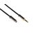 PYTHON GC-M0237 - 3.5mm - Male - 3.5mm - Female - 1 m - Black - C
