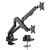 Manhattan TV &amp Monitor Mount with built-in Dock/Hub,  | 461887