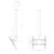 HAGOR HA DH 900 - 1600 S - Mounting kit (ceiling mount) -  | 2704