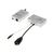 AXIS T8645 PoE+ Over Coax Compact - Kit - media conve | 01489-001