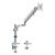 LogiLink - Mounting kit - adjustable arm - for LCD displ | BP0087