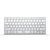 INCA Keyboard IBK-565BT Bluetooth 5.0 Smart Silver German IBK565BT