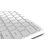 INCA Keyboard IBK-565BT Bluetooth 5.0 Smart Silver German IBK565BT