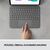 Logitech Combo Touch - Keyboard and folio case - wit | 920-010143