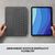 Logitech Combo Touch - Keyboard and folio case - wit | 920-010143