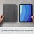 Logitech Combo Touch - Keyboard and folio case - wit | 920-010143