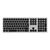 KeySonic KSK-8023BTRF - Keyboard - full size - wireless - 2.4 GHz