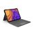 Logitech Folio Touch - Keyboard and folio case - wit | 920-009958
