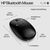 HP 245 - Mouse - right and left-handed - optical -  | 81S67AA#ABB