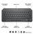 Logitech MX Keys Mini - Keyboard - backlit - Bluetoo | 920-010479