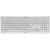 CHERRY KC 1000 - Keyboard - German - light grey | JK-0800DE-0