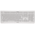 CHERRY KC 1000 - Keyboard - German - light grey | JK-0800DE-0