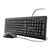 Trust TKM-250 - Keyboard and mouse set - USB - German | 23978