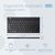 R-Go Compact Break - Keyboard - with integrated bre | RGOCONDWLWH