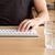 R-Go Compact Break - Keyboard - with integrated bre | RGOCONDWLWH
