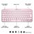 Logitech MX Keys Mini - Keyboard - backlit - Bluetoo | 920-010484
