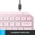 Logitech MX Keys Mini - Keyboard - backlit - Bluetoo | 920-010484