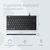 R-Go Compact Break - Keyboard - with integrated bre | RGOCOUSWDWH