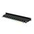 Lanberg PPS7-1024-B - Cat7 - F/UTP (FTP) - Black - ABS - Metal -