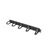Lanberg AK-1203-B - Brush panel - Black - 19" CABLE MANAGEMENT BR