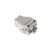 Lanberg KSF5-2000 - Flat - Stainless steel - RJ-45 - LSA - Female