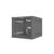 Lanberg WF10-2304-10B - Wall mounted rack - 4U - 20 kg - 4.5 kg -