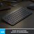 Logitech MX Keys Mini - Keyboard - backlit - Bluetoo | 920-010483