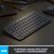 Logitech MX Keys Mini - Keyboard - backlit - Bluetoo | 920-010483