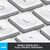 Logitech MX Keys Mini - Keyboard - backlit - Bluetoo | 920-010483