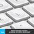 Logitech MX Keys Mini - Keyboard - backlit - Bluetoo | 920-010483
