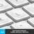 Logitech MX Keys Mini - Keyboard - backlit - Bluetoo | 920-010483