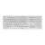 CHERRY KC 1000 - Keyboard - USB - Belgium - light g | JK-0800BE-0