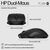 HP 255 - Mouse - optical - 3 buttons - wireless - 2 | 8R3U1AA#ABB