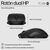 HP 255 - Mouse - optical - 3 buttons - wireless - 2 | 8R3U1AA#ABB