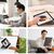 Logitech Combo Touch - Keyboard and folio case - wit | 920-010209