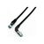 equip - Patch cable - RJ-45 (M) angled to RJ-45 (M) stra | 605890