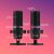 HyperX DuoCast - Microphone - USB - black | 4P5E2AA