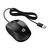 HP 1000 - Mouse - right and left-handed - wired - U | 4QM14AA#ABB