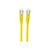Intellinet Network Patch Cable, Cat6, 1m, Yellow, Copper | 735339