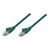 Intellinet Network Patch Cable, Cat6A, 0.25m, Green, Cop | 737043