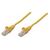 Intellinet Network Patch Cable, Cat6A, 20m, Yellow, Copp | 737104