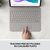 Logitech Combo Touch - Keyboard and folio case - wit | 920-010219