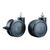 Rittal - Rack casters kit - black - for PS | 7495000