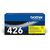 Brother TN426Y - Super Jumbo - yellow - original - toner cartridg