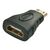 Lindy - HDMI adapter - HDMI (F) to mini HDMI (M) | 41207
