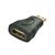 Lindy - HDMI adapter - HDMI (F) to mini HDMI (M) | 41207