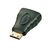 Lindy - HDMI adapter - HDMI (F) to mini HDMI (M) | 41207