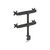 Neomounts FPMA-D700D4 - Mounting kit - full-motion - for 4 LCD di